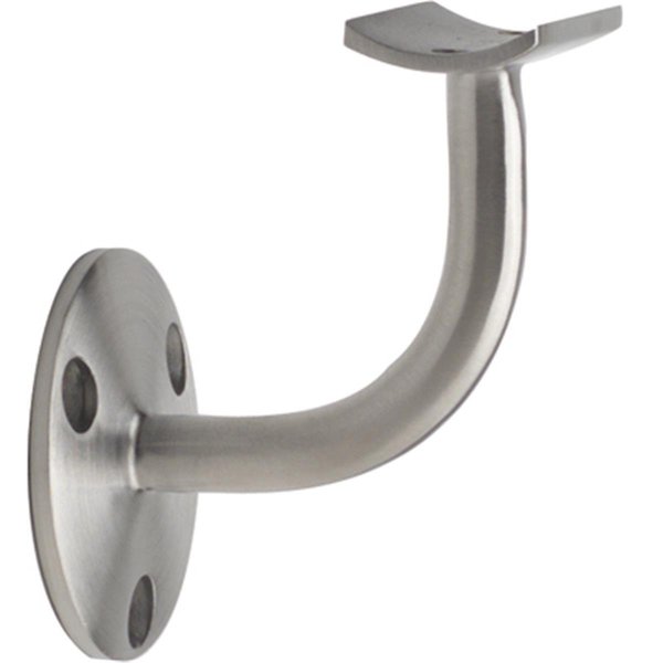 Tool Time 2 In. Handrail Bracket - Satin Stainless Steel TO2585369